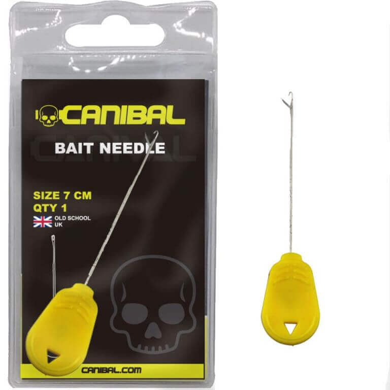 Aguja Canibal para boilies Amarilla - Tienda Carpfishing