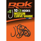 Anzuelos Rok Fishing Medium Curve Shank - Tienda Carpfishing