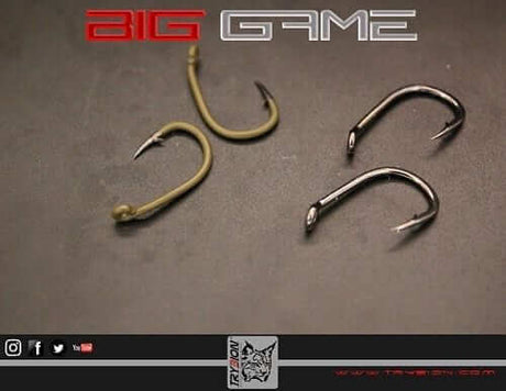 Anzuelos Trybion Big Game - Tienda Carpfishing
