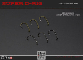 Anzuelos Trybion Super D - Rig - Tienda Carpfishing