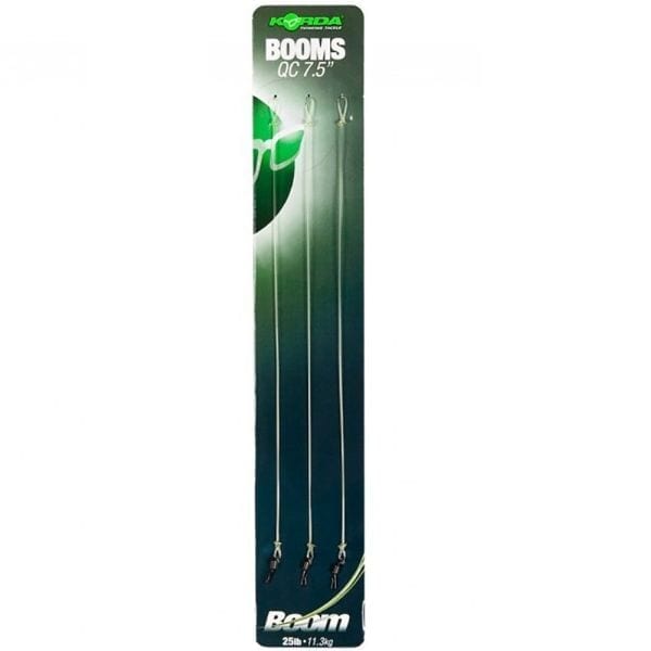 Bajos de línea montados Booms Korda 7,5" / 25 lb - Tienda Carpfishing