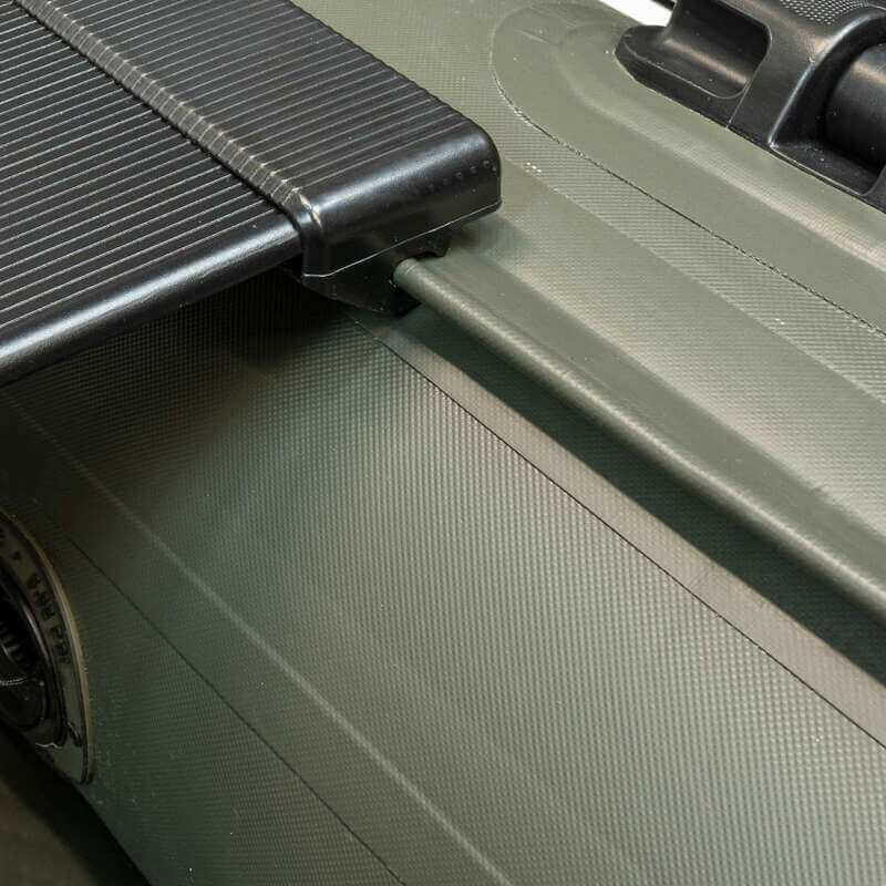 Barca Raptor 200 X - Wide Verde con suelo de aluminio - Tienda Carpfishing