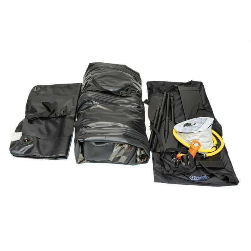 Barca Raptor 230 X - Wide Dark Camo Airdeck - Tienda Carpfishing