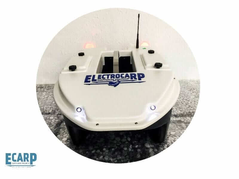 barco cebador electrocarp C3 blanco mando 2