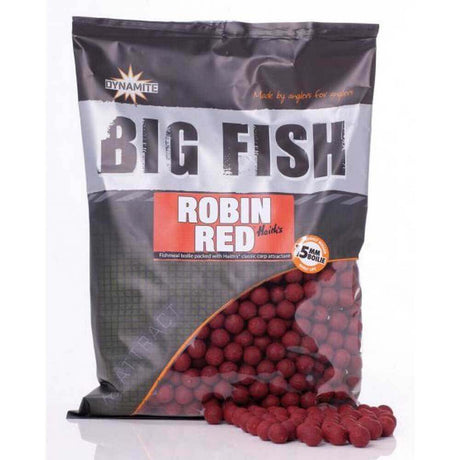 Boilies Dynamite Baits Big Fish Robin Red 20 mm - Tienda Carpfishing