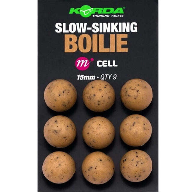 Boilies Slow Sinking Korda Cell 15 mm - Tienda Carpfishing