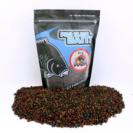 bolsa mix boom pellet pro elite baits poisson fenag