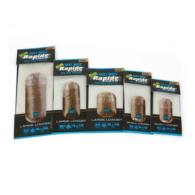 Bolsas de PVA rápidas Fox 60x130mm - Tienda Carpfishing