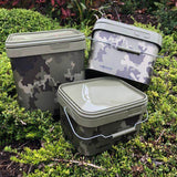 Cubo Korda Compac Camo 17 litros - Tienda Carpfishing