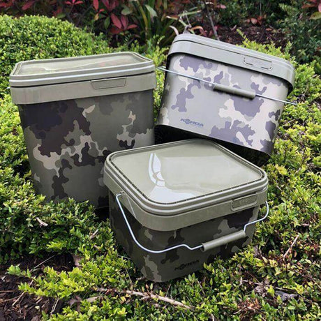 Cubo Korda Compac Camo 17 litros - Tienda Carpfishing