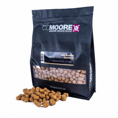 Dumbells Ccmoore Live System 15 x 18 mm - Tienda Carpfishing