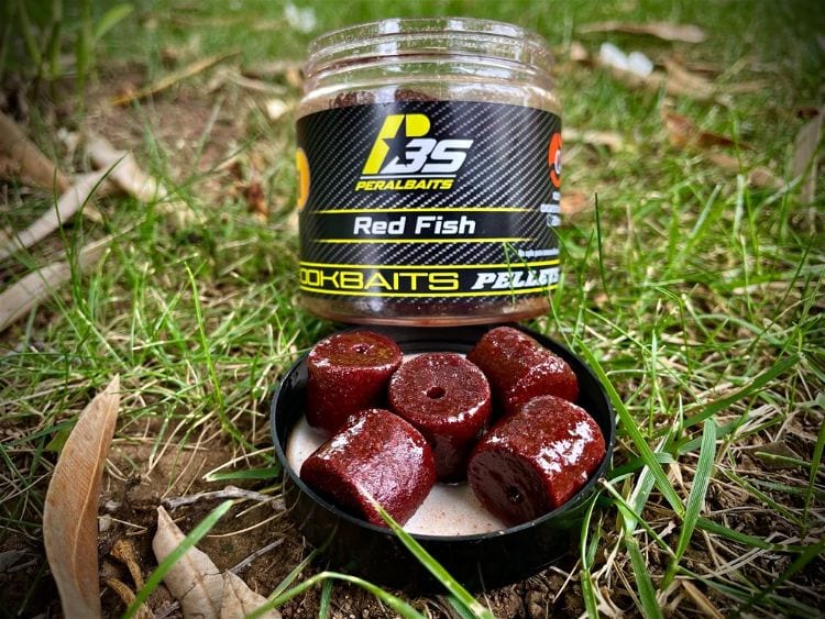 Hook Baits Pellets Peralbaits Red Fish 20 mm - Tienda Carpfishing