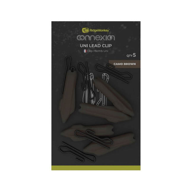 Lead Clip Uni Ridge Monkey Camo Brown - Tienda Carpfishing