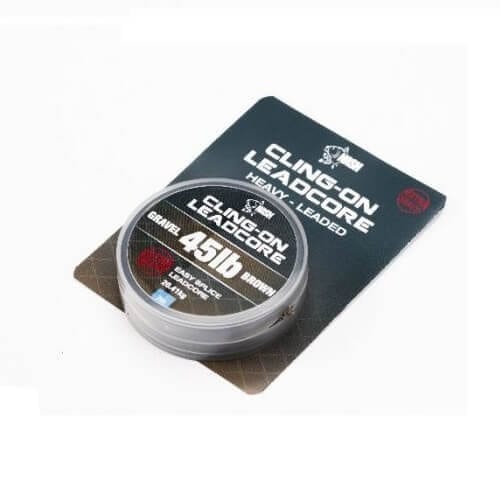 leadcore cling on nash gravel marron