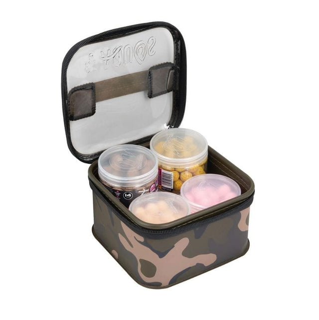 Macuto de cebos Fox Aquos Camo M - Tienda Carpfishing