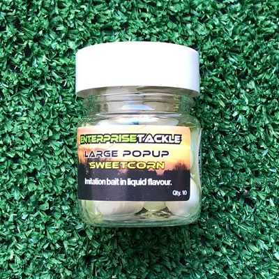 Maiz grande Vitalbaits The Kraken blanco - Tienda Carpfishing