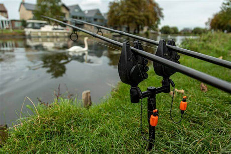 Pack 2 Buzz bars Fox QR 3 cañas ajustables 23 - 26 cm - Tienda Carpfishing