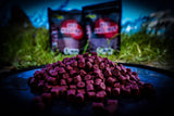 Pellets Taladrados Pro Elite Baits Red Halibut 20 mm - Tienda Carpfishing