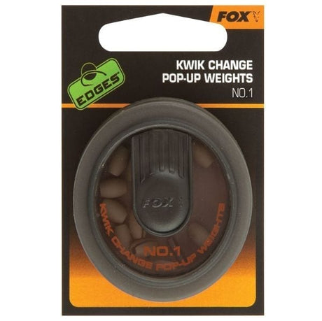 Plomos Fox Kwick Change Pop ups nº1 - Tienda Carpfishing