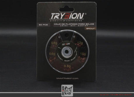 Plomos para bajos Trybion Marrón - Tienda Carpfishing