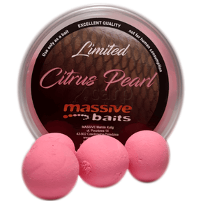Pop ups Massive Baits Citrus Pearl 18 mm - Tienda Carpfishing