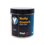 Pop ups Vitalbaits Nutty Crunch Fluor blancos 18 mm - Tienda Carpfishing