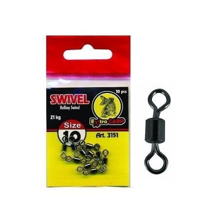 Rolling Swivels Extra Carp 8 - Tienda Carpfishing