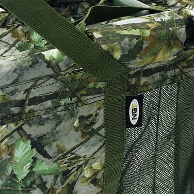 saco de retencion de carpfishing ngt captur color camuflaje