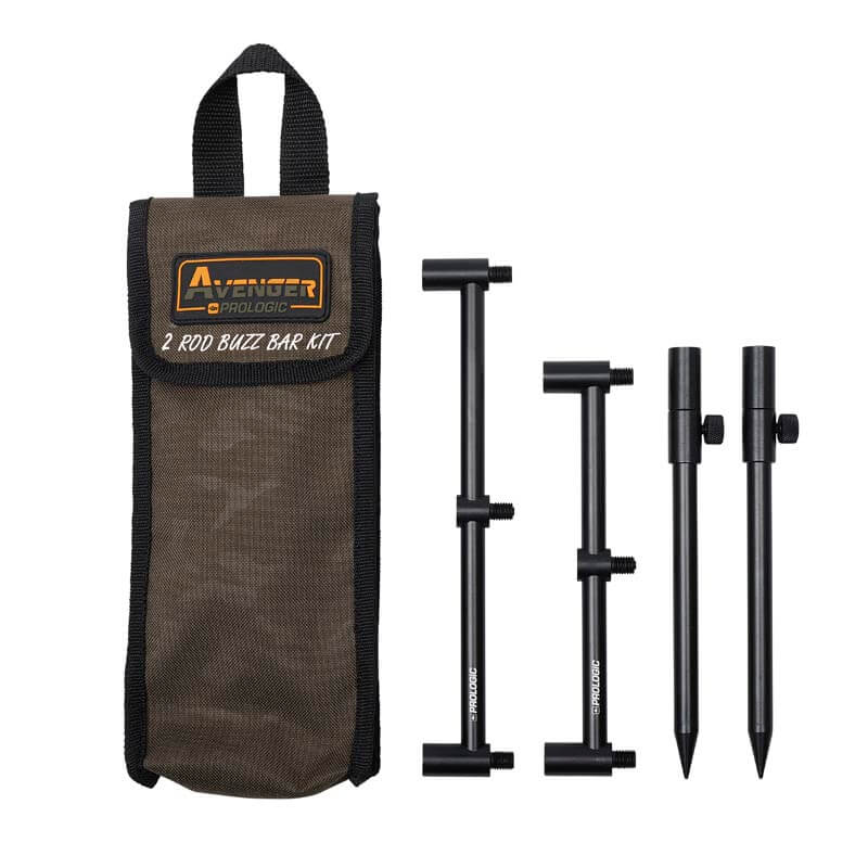 set buzz bars prologic 2 canas avenger