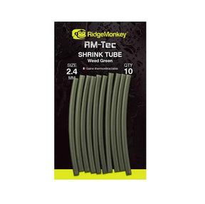 Shrink tube Ridge Monkey Verde 2,4 mm - Tienda Carpfishing