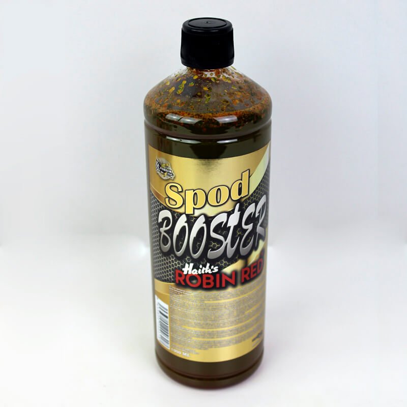 Spod Booster Pro Elite Baits Gold Robin Red 1000 ml - Tienda Carpfishing