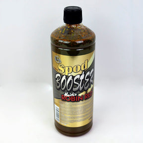 Spod Booster Pro Elite Baits Gold Robin Red 1000 ml - Tienda Carpfishing