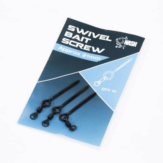 Swivel Bait Screw Nash 21 mm - Tienda Carpfishing