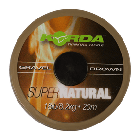 Trenzado Korda Super Natural Marrón 18 lb / 20 m - Tienda Carpfishing