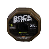Trenzado Ridge Monkey Tungsteno Rock Bottom Semi Camo Marrón 10 m - Tienda Carpfishing